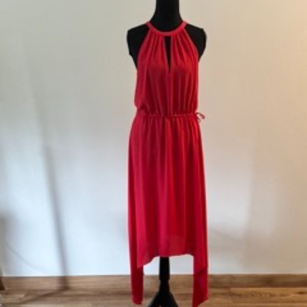 BCBGMaxAzria Red Cocktail Dress Size XS